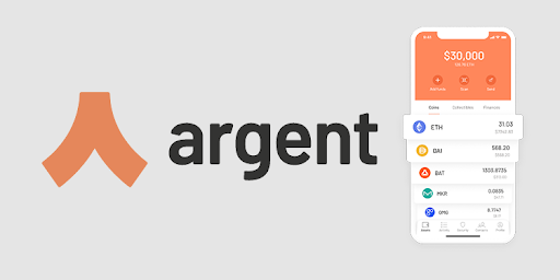 argent wallet crypto payments dapps defi bitcoin