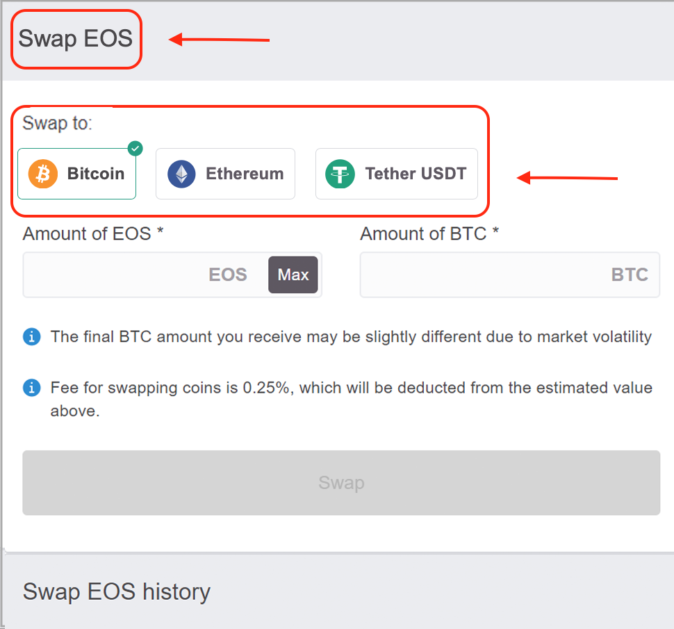 Upgrade Swap Allows Conversion With Invest Altcoin Upgrade Swap Allows Conversion With Invest Altcoin