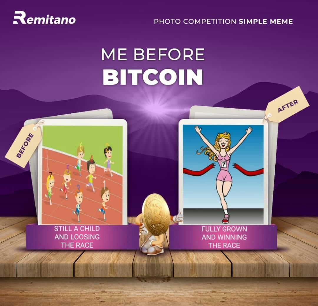 Reward] [Photo competition] SIMPLE MEME #1: Me Before Bitcoin
