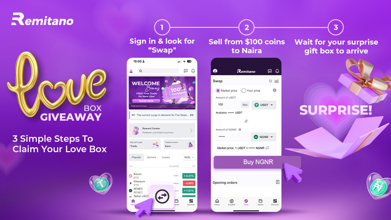 Unveiling Remitano's Love Box Giveaway A Valentine's Treat for Our