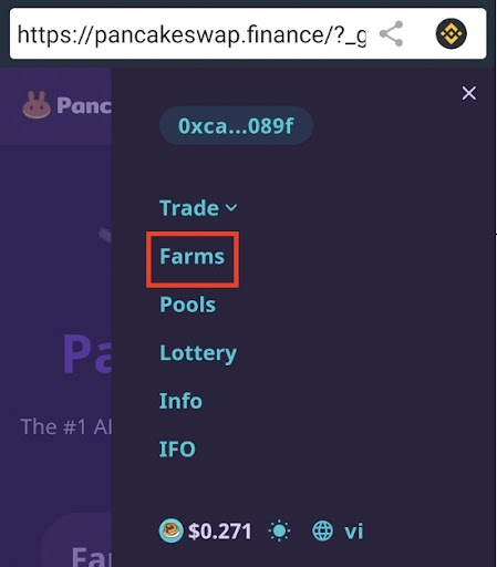 yield farming pancakeswap