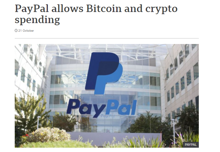 buy paypal using cryptos