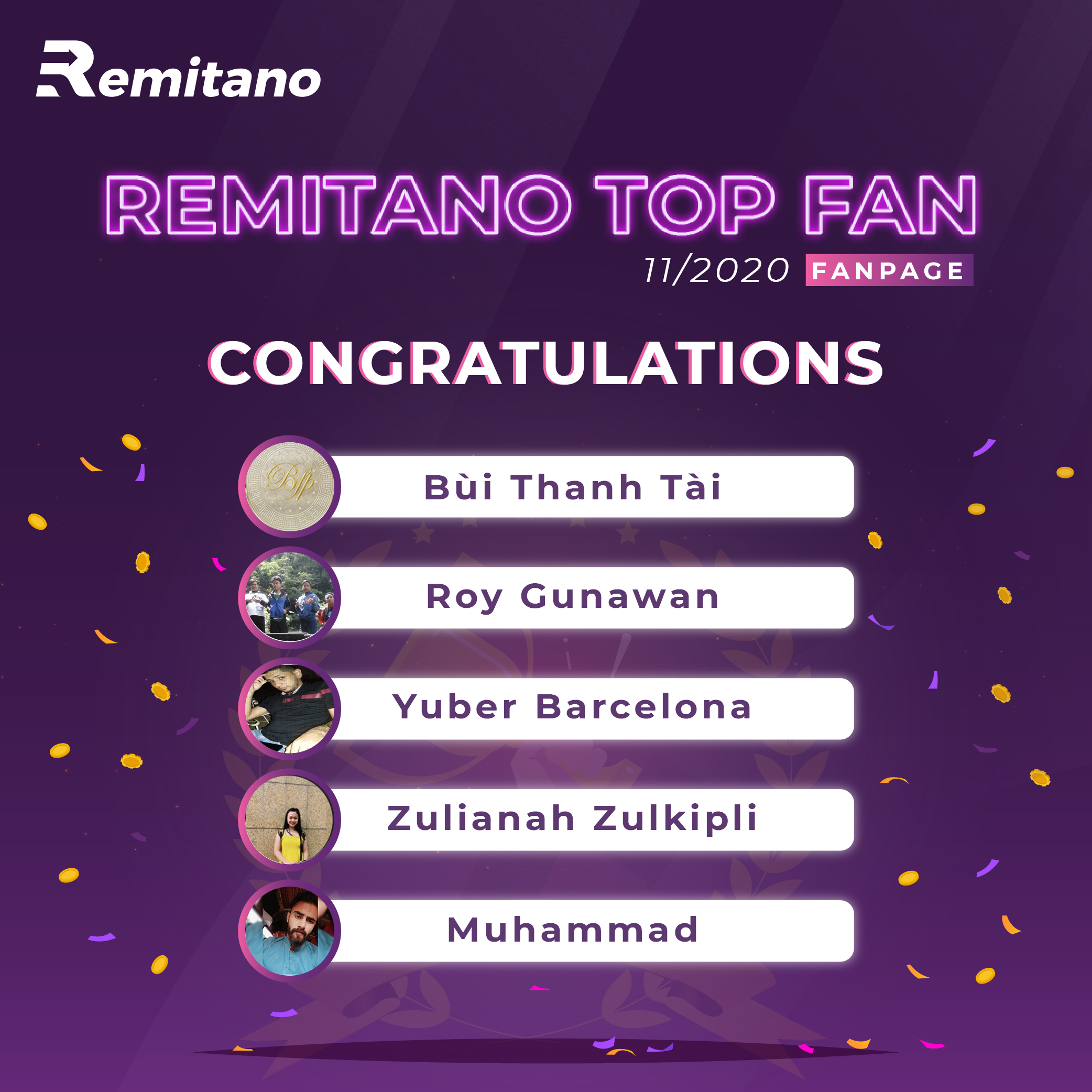 top fan fanpage 1
